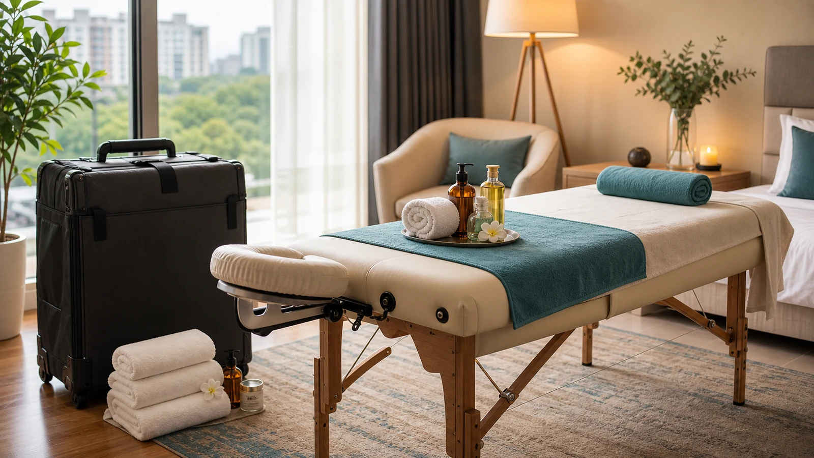 A personal treatment in your own space