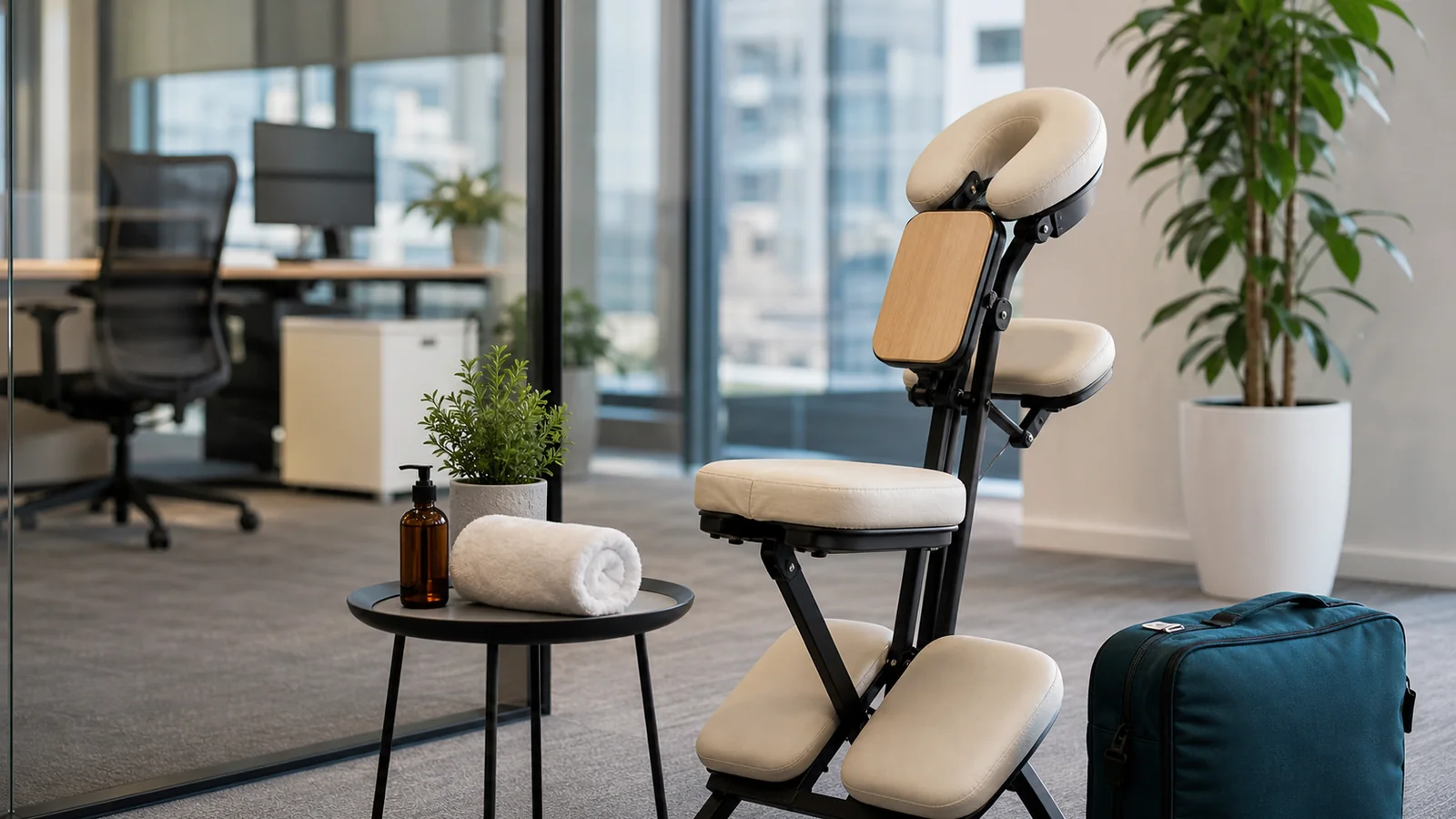 Massage am Arbeitsplatz